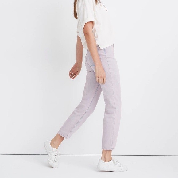 Madewell NWT The Momjean Overdyed Edition in Purple - Picture 2 of 12